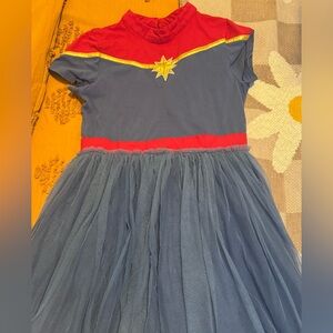 Superhero Blue and Red Kids Costume